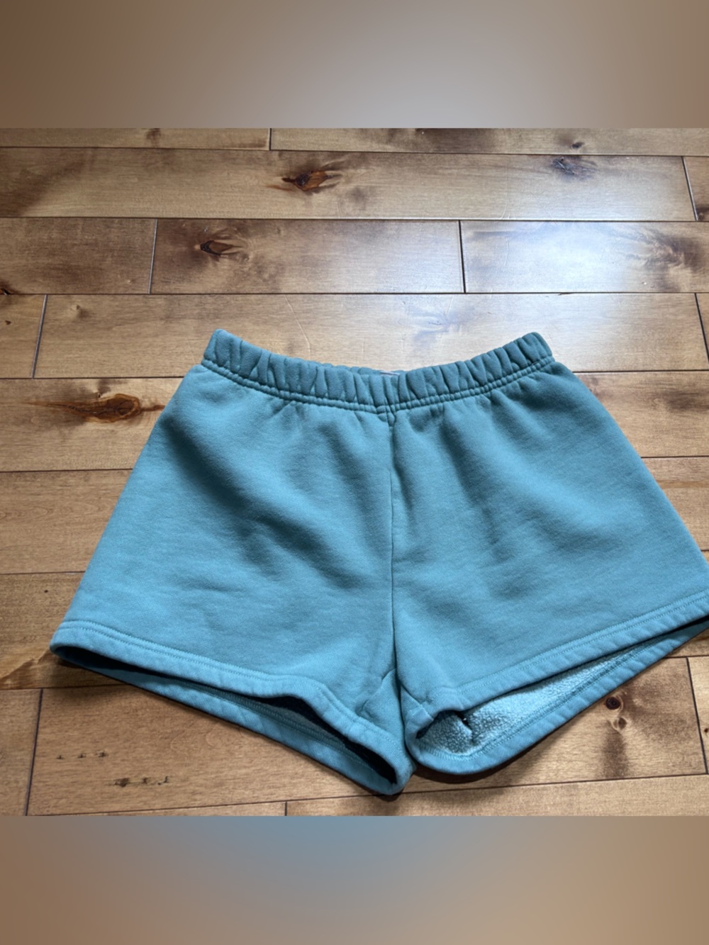 Aritzia TNA Cozy AF sweatfleece Perfect hi-rise mini short XS